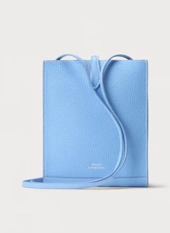 26SS 랄프 로렌 포니 로고 포켓 미니백 427960562017 400 BLUE - RALPH LAUREN