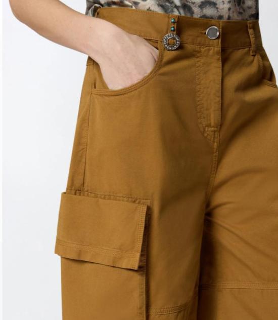 26SS 핑코 숏팬츠 106820A3AW L25 BRONZO - PINKO