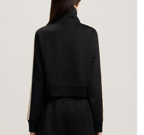 26SS 팜앤젤스 긴팔 티셔츠 PWBD045S26FAB002 1003 BLACK OFF WHITE - PALM ANGELS
