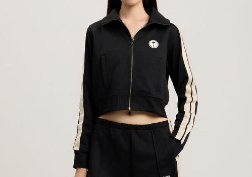 26SS 팜앤젤스 긴팔 티셔츠 PWBD045S26FAB002 1003 BLACK OFF WHITE