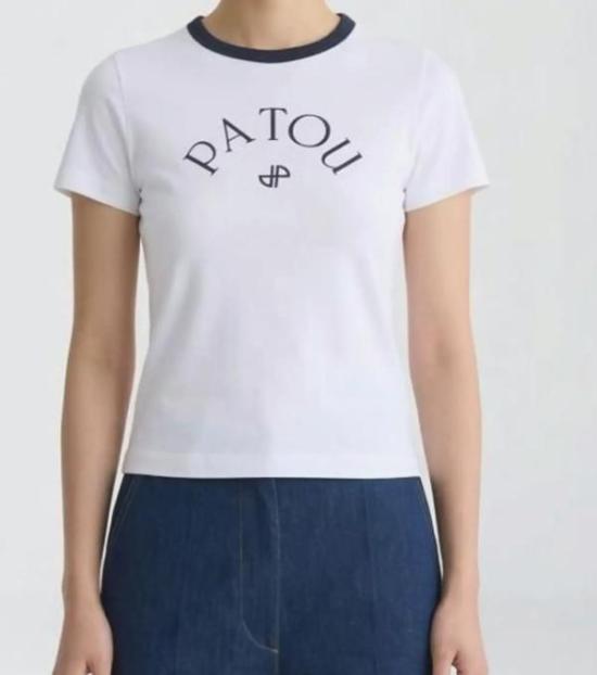 26SS 파투 반팔 티셔츠 JE2499994 001W WHITE