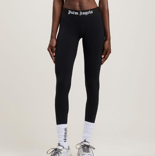26SS 팜앤젤스 레깅스 PWVG016S26FAB001 1010 BLACK BLACK - PALM ANGELS