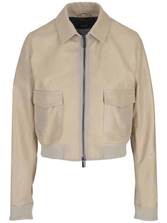 26SS 라 로즈 가죽 자켓 1709 AVORIO