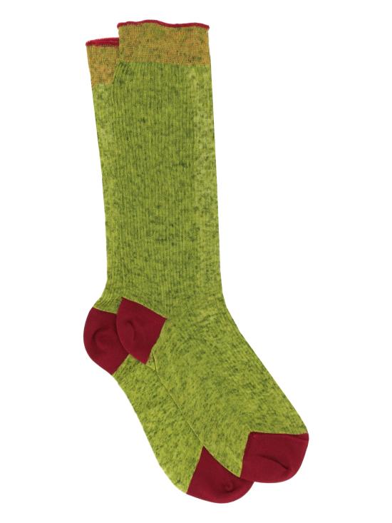 26SS 안티파스티 양말 ANTPGRN4 GREEN BORDEAUX