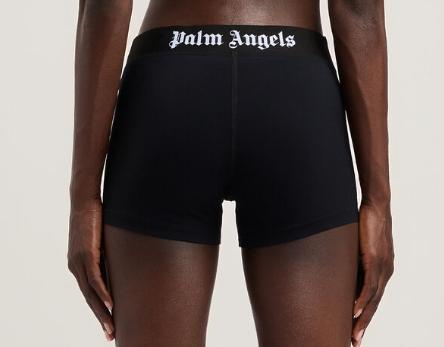 26SS 팜앤젤스 숏팬츠 PWVH010S26FAB001 1010 BLACK BLACK - PALM ANGELS