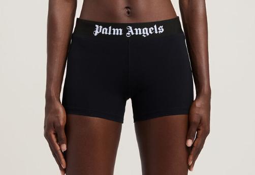 26SS 팜앤젤스 숏팬츠 PWVH010S26FAB001 1010 BLACK BLACK - PALM ANGELS