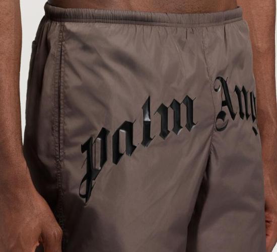 26SS 팜앤젤스 스윔팬츠 PMFD018S26FAB001 6010 BROWN BLACK - PALM ANGELS