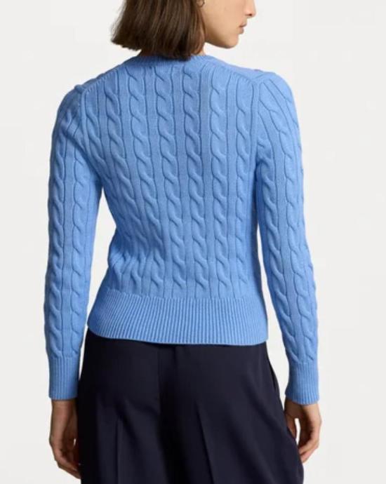 26SS 랄프 로렌 스웨터 211971868009 400 BLUE - RALPH LAUREN