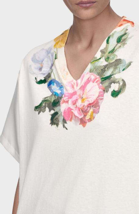 26SS 마르지엘라 반팔 티셔츠 S29GC0317S24575 101 OFF WHITE - MAISON MARGIELA
