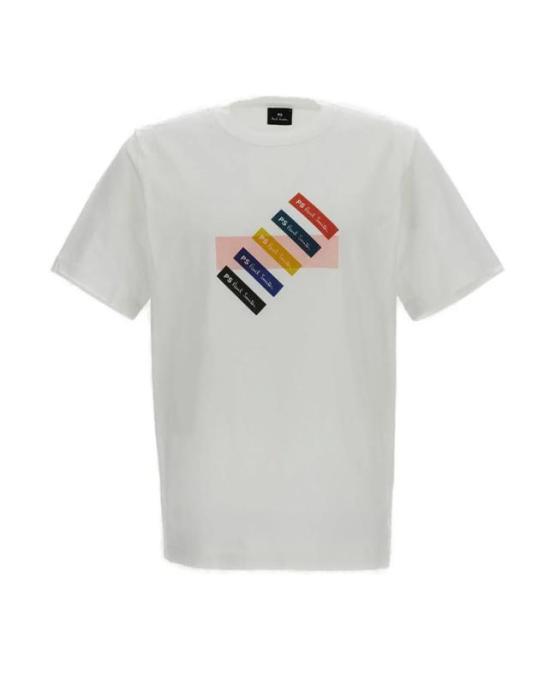 26SS 폴 스미스 지브라 패치 반팔 M2R011RVP5798 WHITE