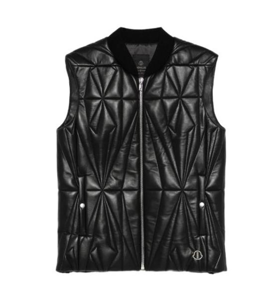26SS 릭오웬스 몽클레어 패딩 조끼 MU01F1A10M8116 999 BLACK