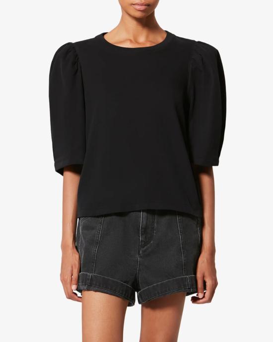 26SS 이자벨마랑 반팔 티셔츠 TS0311FAA1N41I 01BK BLACK - ISABEL MARANT