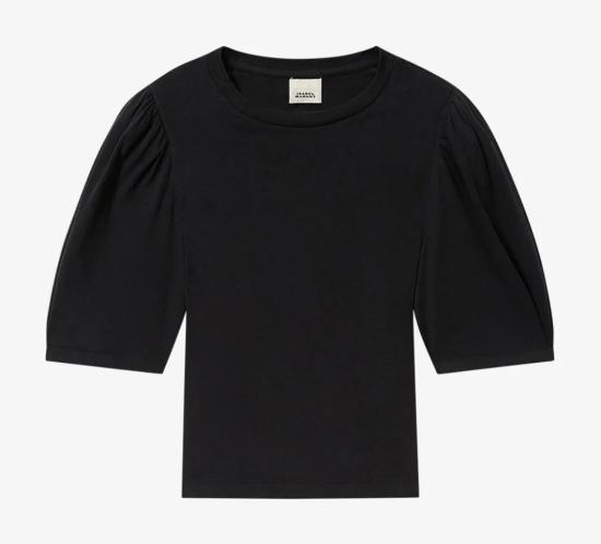 26SS 이자벨마랑 반팔 티셔츠 TS0311FAA1N41I 01BK BLACK