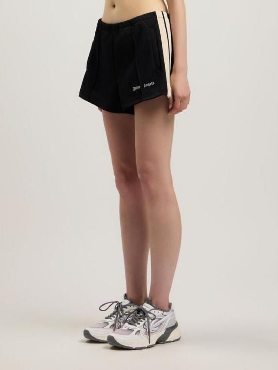 26SS 팜앤젤스 숏팬츠 PWCL005S26FAB001 1003 BLACK OFF WHITE - PALM ANGELS
