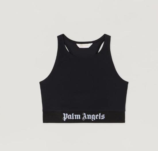 26SS 팜앤젤스 트레이닝 티셔츠 PWVO024S26FAB001 1010 BLACK BLACK