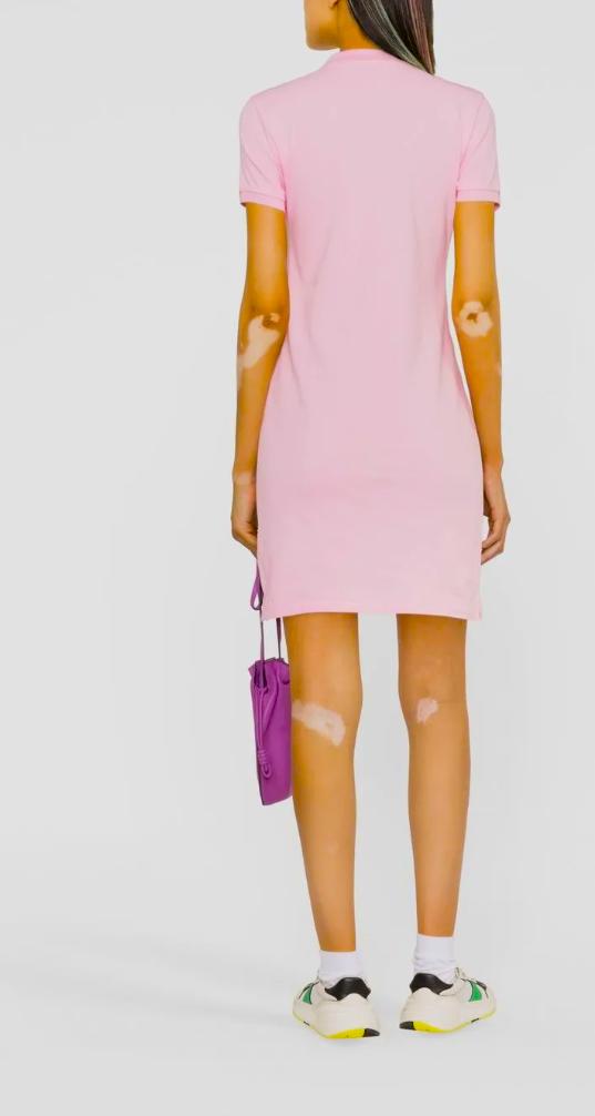 26SS 랄프 로렌 미디 원피스 211799490012 650 PINK - RALPH LAUREN