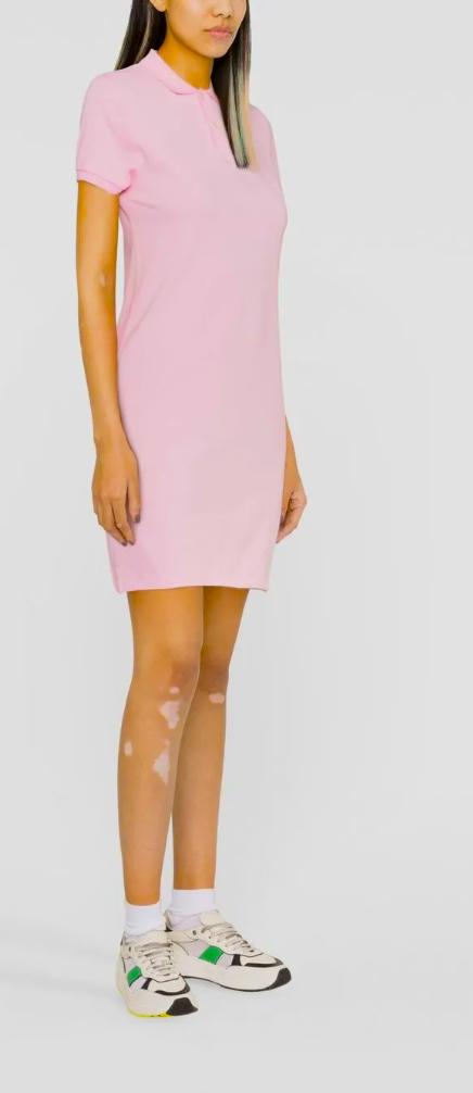 26SS 랄프 로렌 미디 원피스 211799490012 650 PINK - RALPH LAUREN