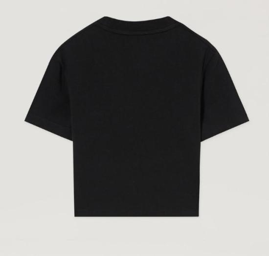 26SS 팜앤젤스 반팔 티셔츠 PWAA077S26JER001 1003 BLACK OFF WHITE - PALM ANGELS