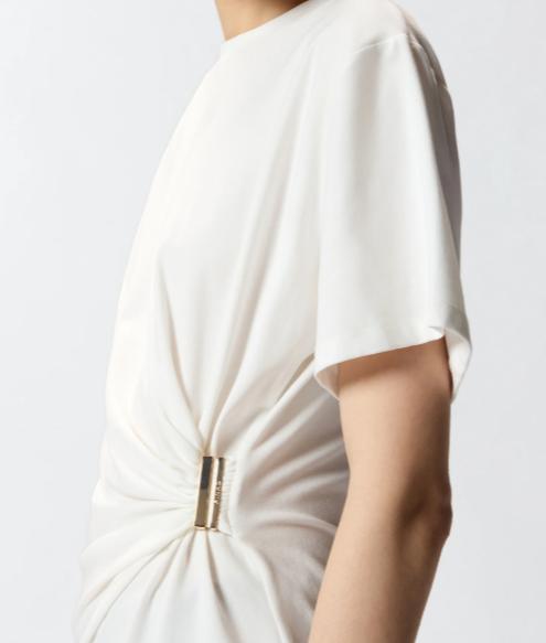 26SS 핑코 반팔 티셔츠 106455A35D Z05 BIANCO BIANCANEVE - PINKO