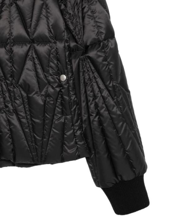 26SS 릭오웬스 몽클레어 숏패딩 MU01F1A01M8113 999 BLACK - RICK OWENS MONCLER