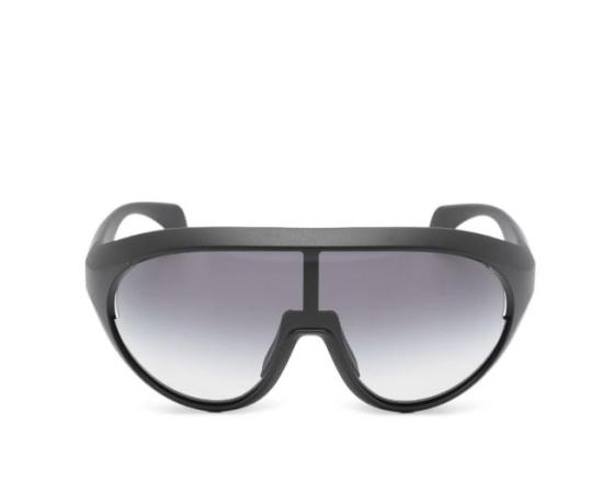 26SS 릭오웬스 몽클레어 선글라스 MU01F0001GBLKMB 0909 BLACK TEMPLE BLACK LENS