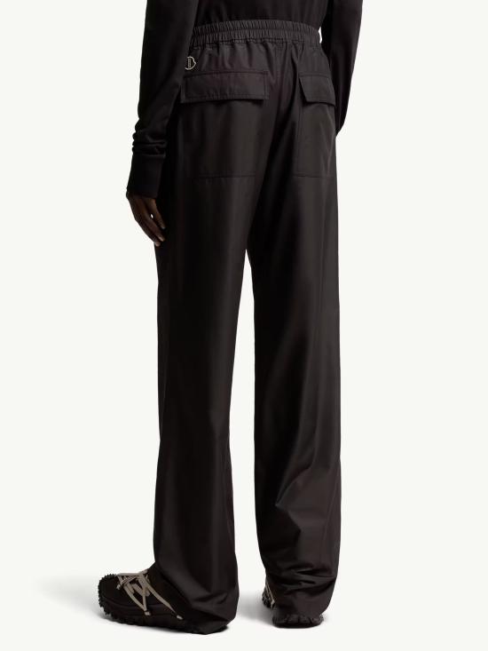 26SS 릭오웬스 몽클레어 스트레이트 팬츠 MU01F2A02M8115 999 BLACK - RICK OWENS MONCLER