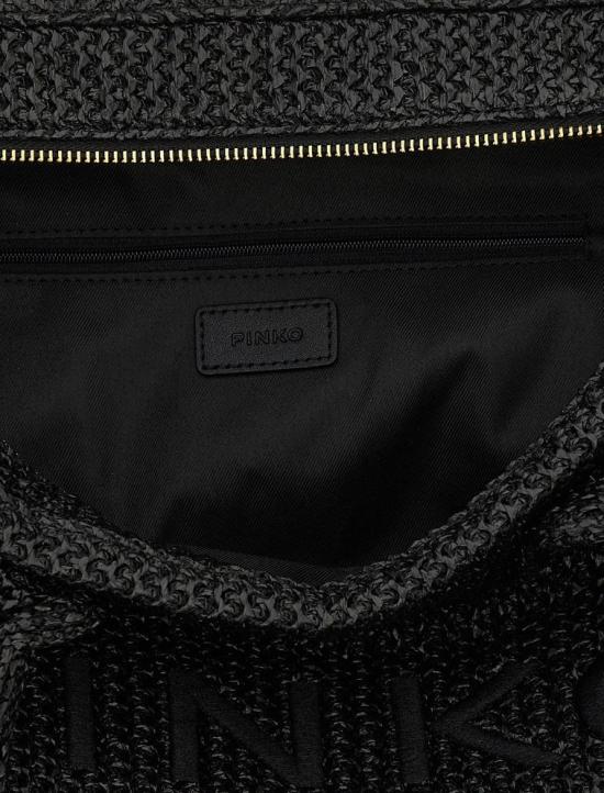 26SS 핑코 토트백 106673A39Y Z99Q NERO ANTIQUE GOLD - PINKO