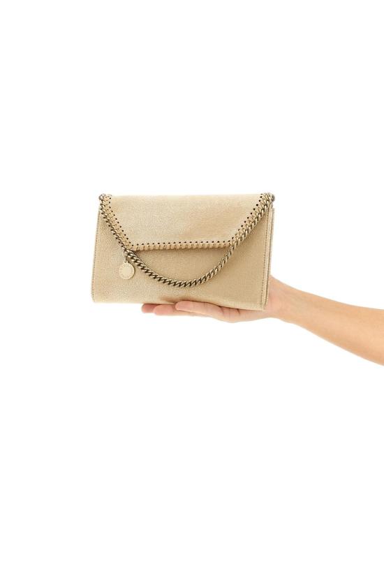 26FW 스텔라 맥카트니 지갑 581238WP0650 T701 GOLD - STELLA MCCARTNEY