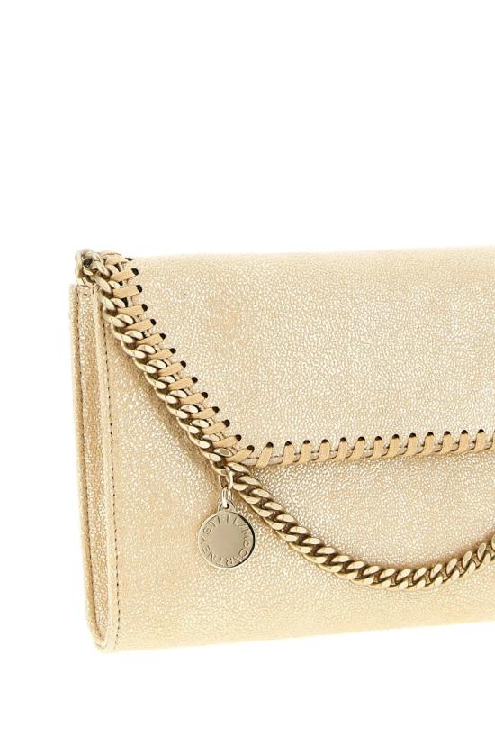 26FW 스텔라 맥카트니 지갑 581238WP0650 T701 GOLD - STELLA MCCARTNEY