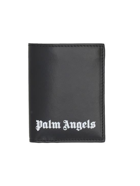 26SS 팜앤젤스 남성지갑 PMNC024S26LEA001 1003 BLACK OFF WHITE