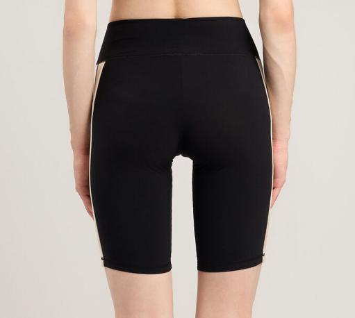 26SS 팜앤젤스 숏팬츠 PWVH003S26FAB001 1003 BLACK OFF WHITE - PALM ANGELS