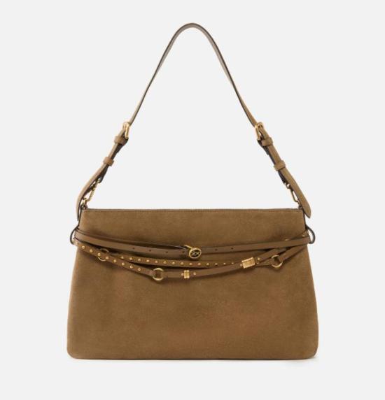 26SS 핑코 숄더백 105903A0F6 L17Q MARRONE LEONE ANTIQUE GOLD