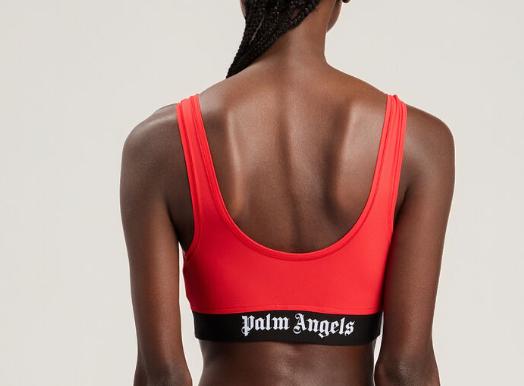 26SS 팜앤젤스 트레이닝 티셔츠 PWVO010S26FAB001 2510 RED BLACK - PALM ANGELS