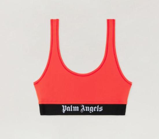 26SS 팜앤젤스 트레이닝 티셔츠 PWVO010S26FAB001 2510 RED BLACK