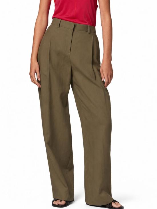 26SS 폴 스미스 스트레이트 팬츠 W1R264TV01427 35A MILITARY GREEN - PAUL SMITH