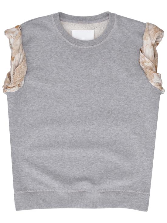 26SS 마르지엘라 민소매 티셔츠 S29GU0087S25505 858M GREY MELANGE