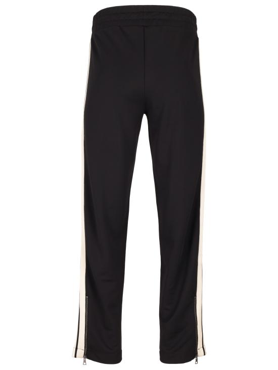 26SS 팜앤젤스 스트레이트 팬츠 PMCJ020S26FAB002 1003 BLACK OFF WHITE - PALM ANGELS