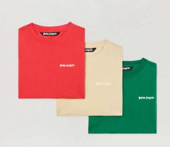 26SS 팜앤젤스 반팔 티셔츠 PM2B003S26JER002 8484 MULTICOLOR MULTICOLOR