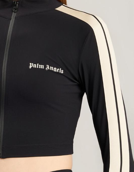 26SS 팜앤젤스 긴팔 티셔츠 PWVB001S26FAB001 1003 BLACK OFF WHITE - PALM ANGELS