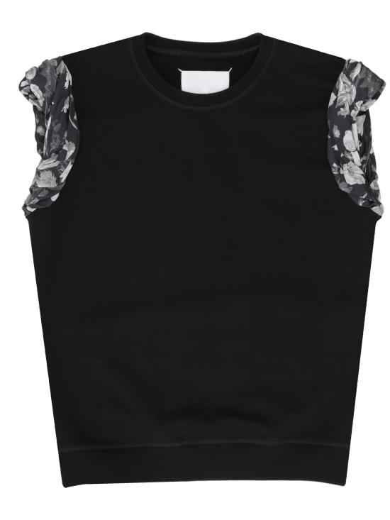 26SS 마르지엘라 민소매 티셔츠 S29GU0087S25505 900 BLACK