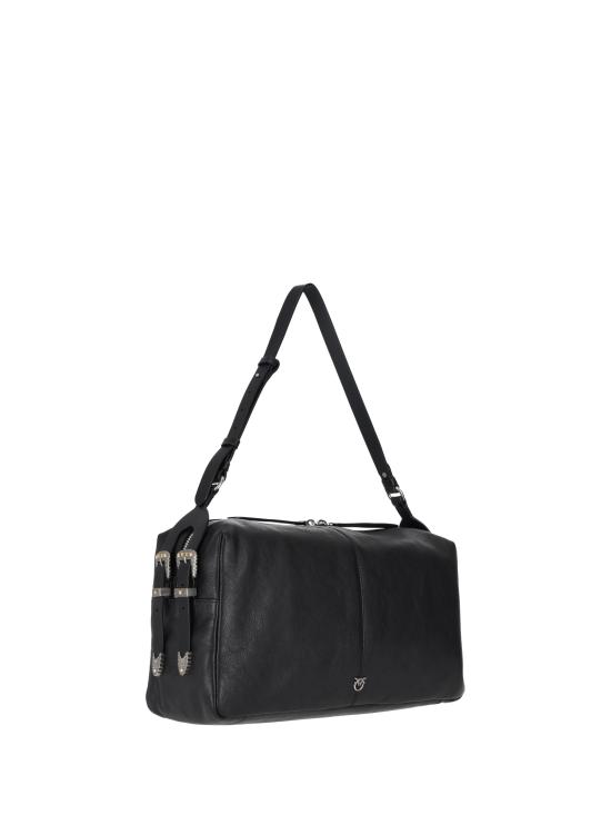 26SS 핑코 숄더백 106678A2JG Z99O NERO OLD SILVER - PINKO