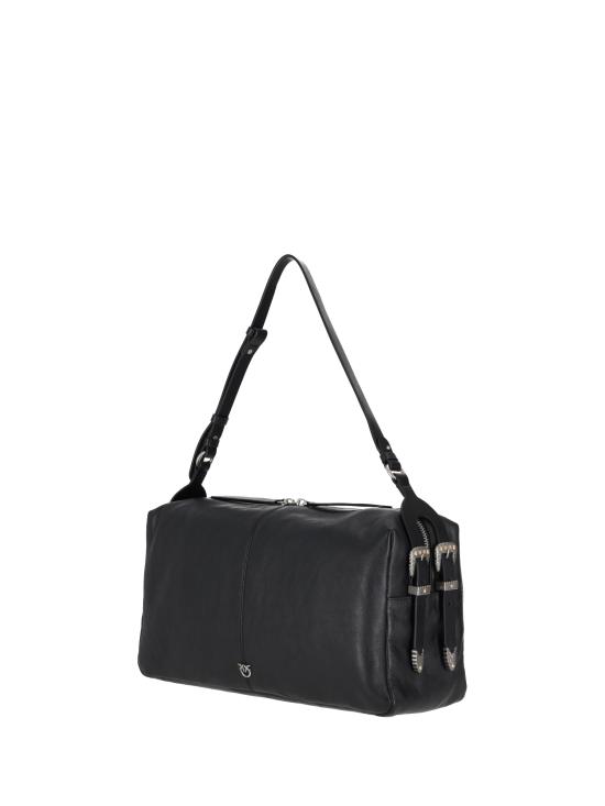 26SS 핑코 숄더백 106678A2JG Z99O NERO OLD SILVER - PINKO