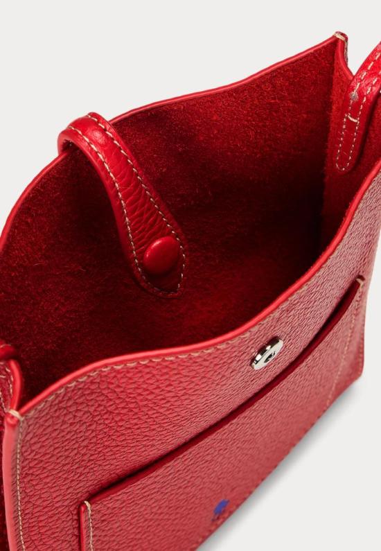 26SS 랄프 로렌 포니 로고 포켓 미니백 427960562006 600 RED - RALPH LAUREN