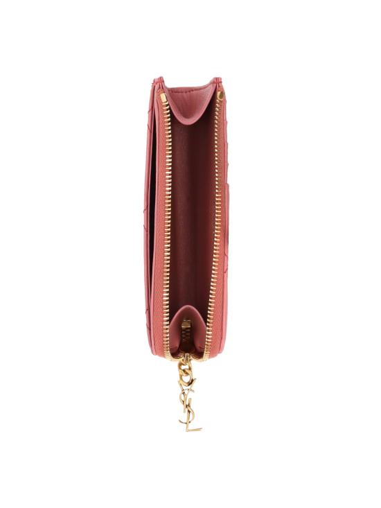 26SS 생로랑 카드지갑 862430AAANG 5478 TULIP PINK - SAINT LAURENT