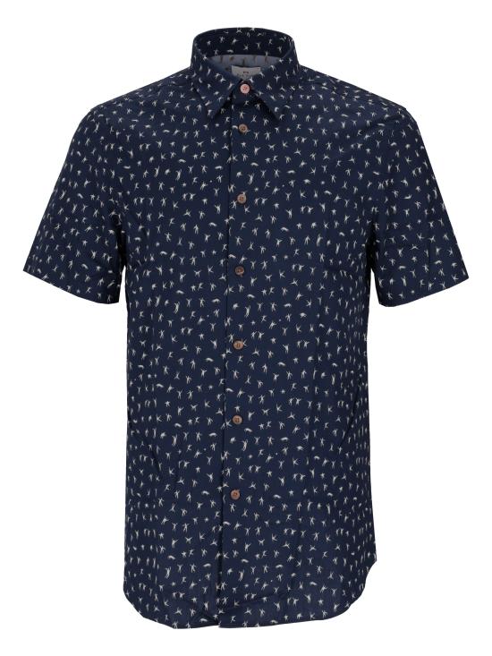 26SS 폴 스미스 반팔 셔츠 M2R619PV22657 49 VERY DARK NAVY