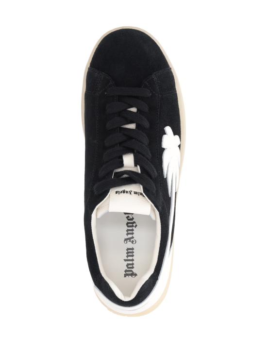 26SS 팜앤젤스 스니커즈 PMIA111S26LEA001 100B BLACK IVORY - PALM ANGELS