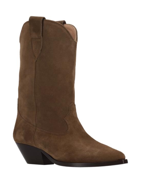 26SS 이자벨마랑 두에르토 레더 카우보이 부츠 BO0003FAA1A03S 67DO DARK OLIVE - ISABEL MARANT