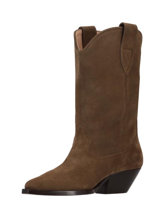 26SS 이자벨마랑 두에르토 레더 카우보이 부츠 BO0003FAA1A03S 67DO DARK OLIVE - ISABEL MARANT