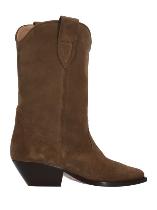 26SS 이자벨마랑 두에르토 레더 카우보이 부츠 BO0003FAA1A03S 67DO DARK OLIVE - ISABEL MARANT