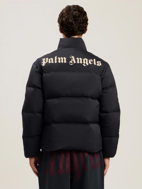 26SS 팜앤젤스 숏패딩 PMED057S26FAB002 100A BLACK TOFU - PALM ANGELS